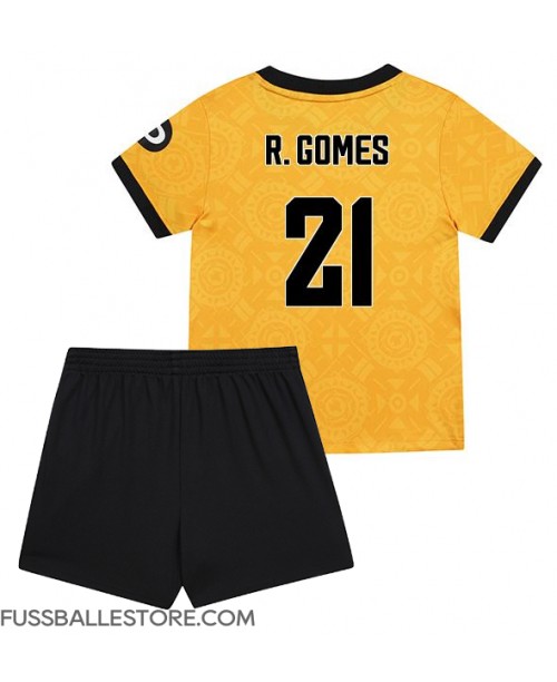 Günstige Wolves Rodrigo Gomes #21 Heimtrikotsatz Kinder 2025-26 Kurzarm (+ Kurze Hosen) Günstige Wolves Rodrigo Gomes #21 Heimtrikotsatz Kinder 2025-26 Kurzarm (+ Kurze Hosen)